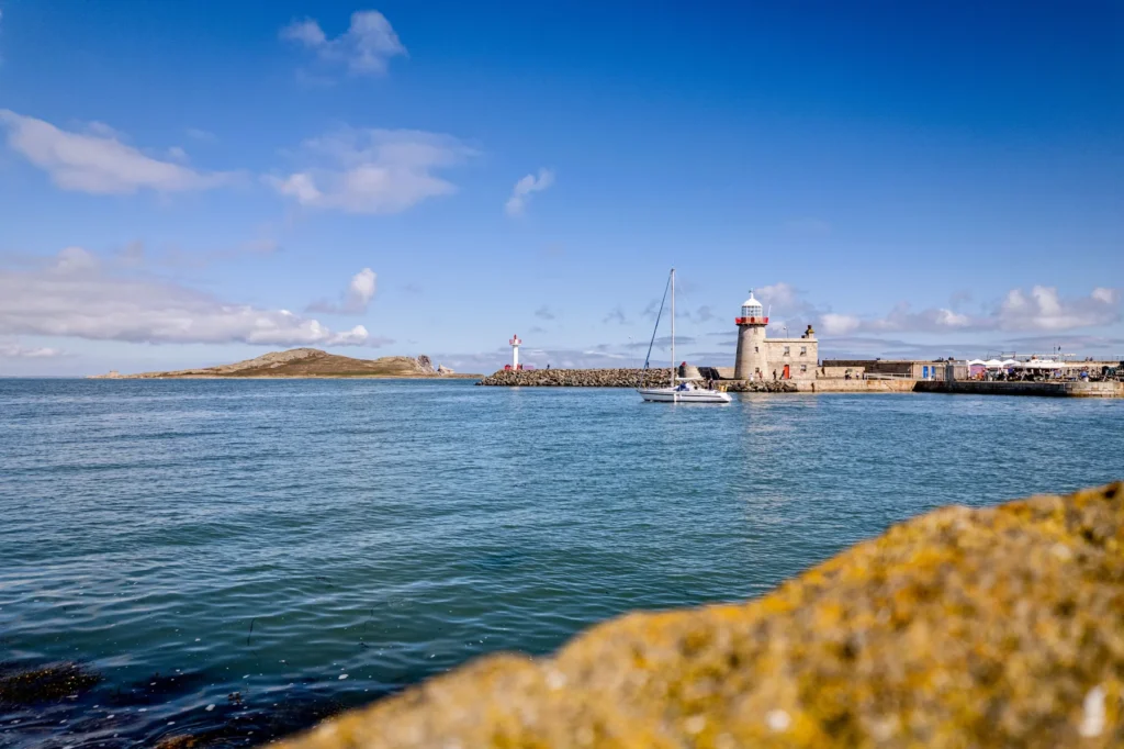 Howth Harbour Lighthouse.