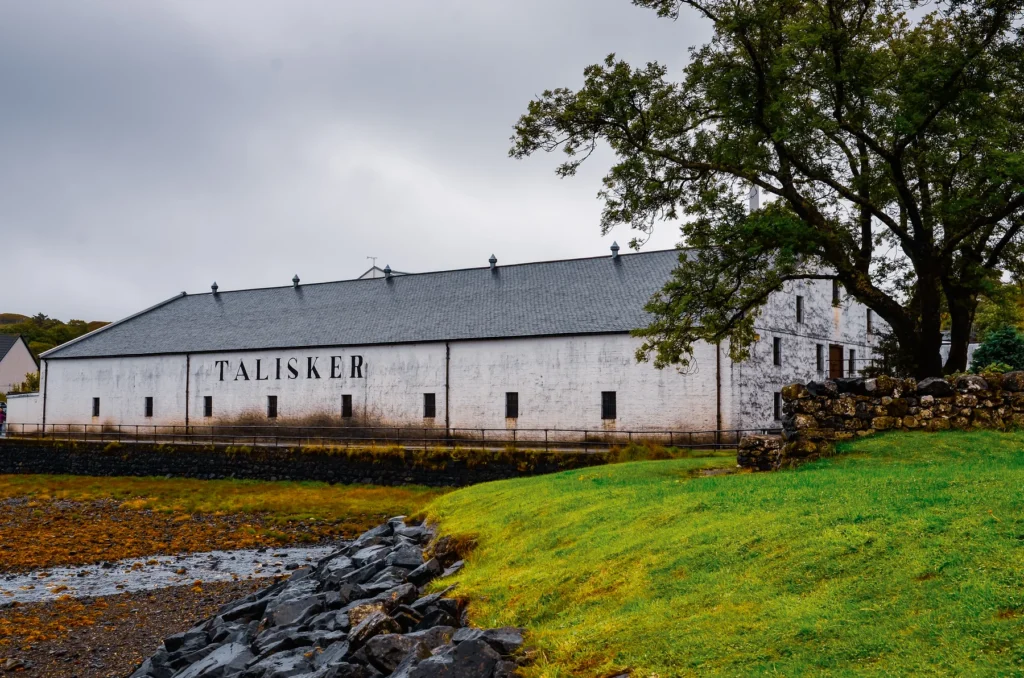 Talisker Distillery, Isle of Skye, photographed in 2013.