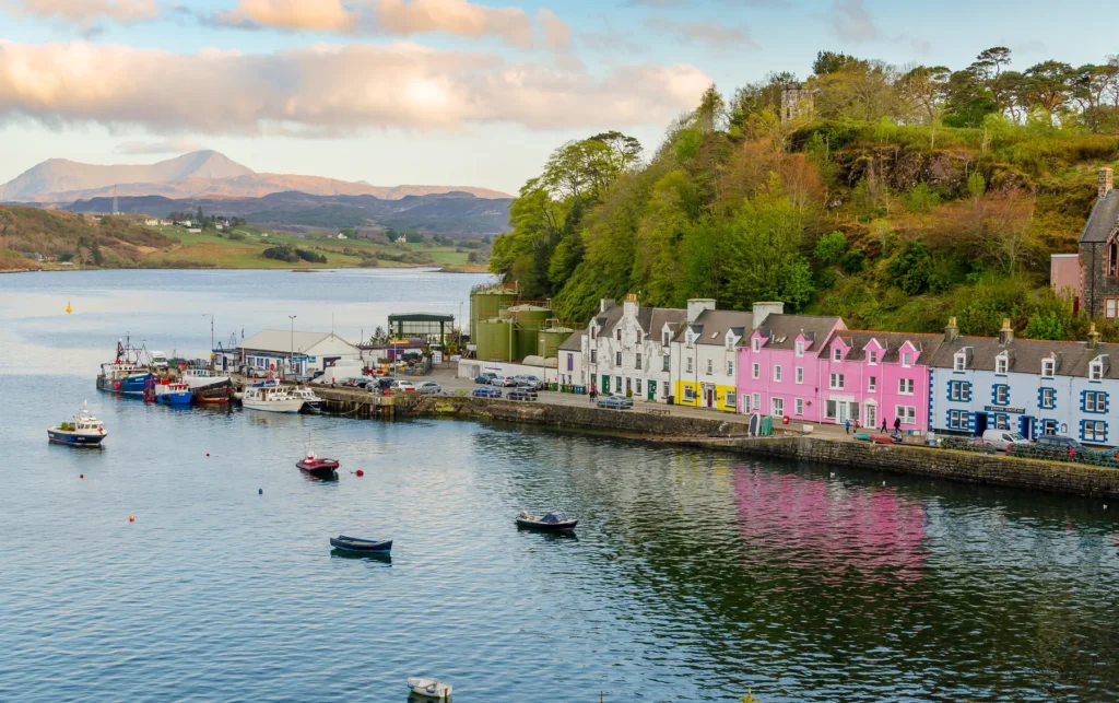 Portree harbour, Isle of Skye.