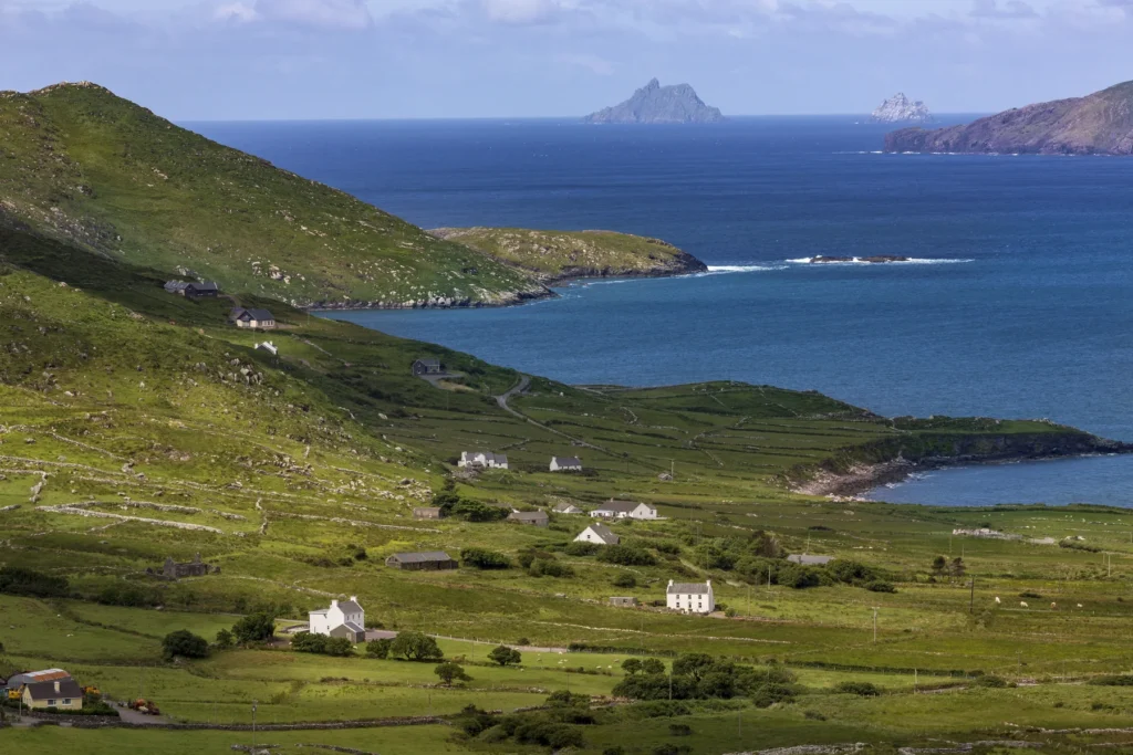 Coastline along the Ring of Kerry.