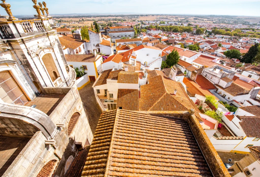 Évora old town, Portugal.