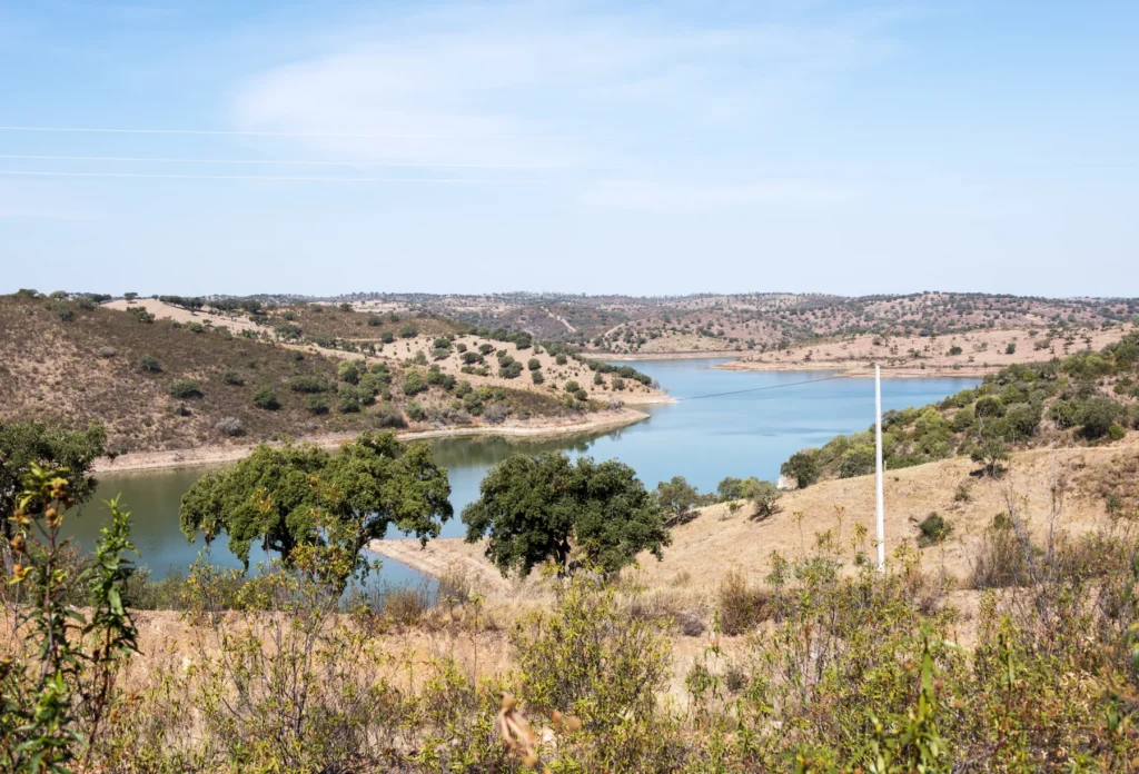 View over Alqueva, Portugal.