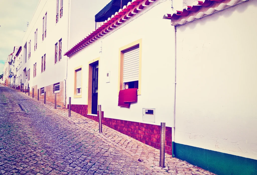 A traditional Portuguese street (illustrative context).