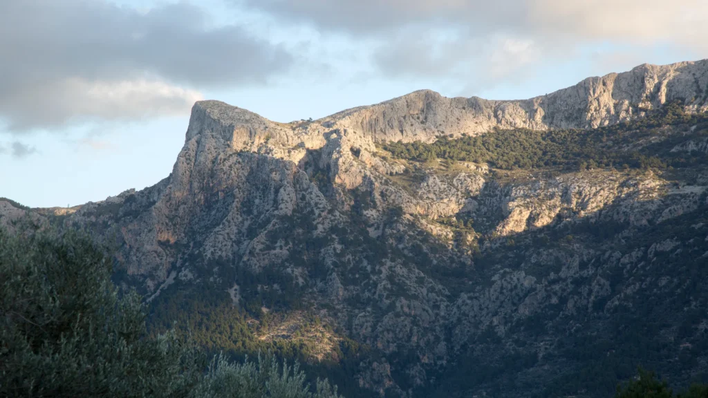Tramontana mountains near Sóller, Mallorca.