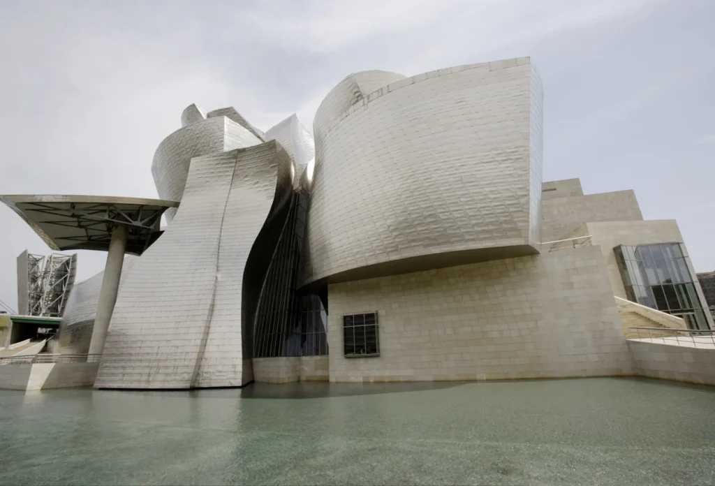 Guggenheim Museum exterior, Bilbao.