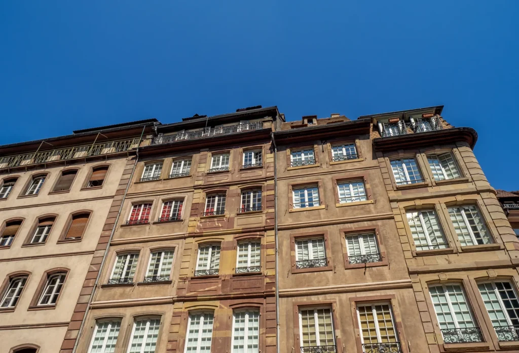 Historic buildings in Strasbourg’s city centre.