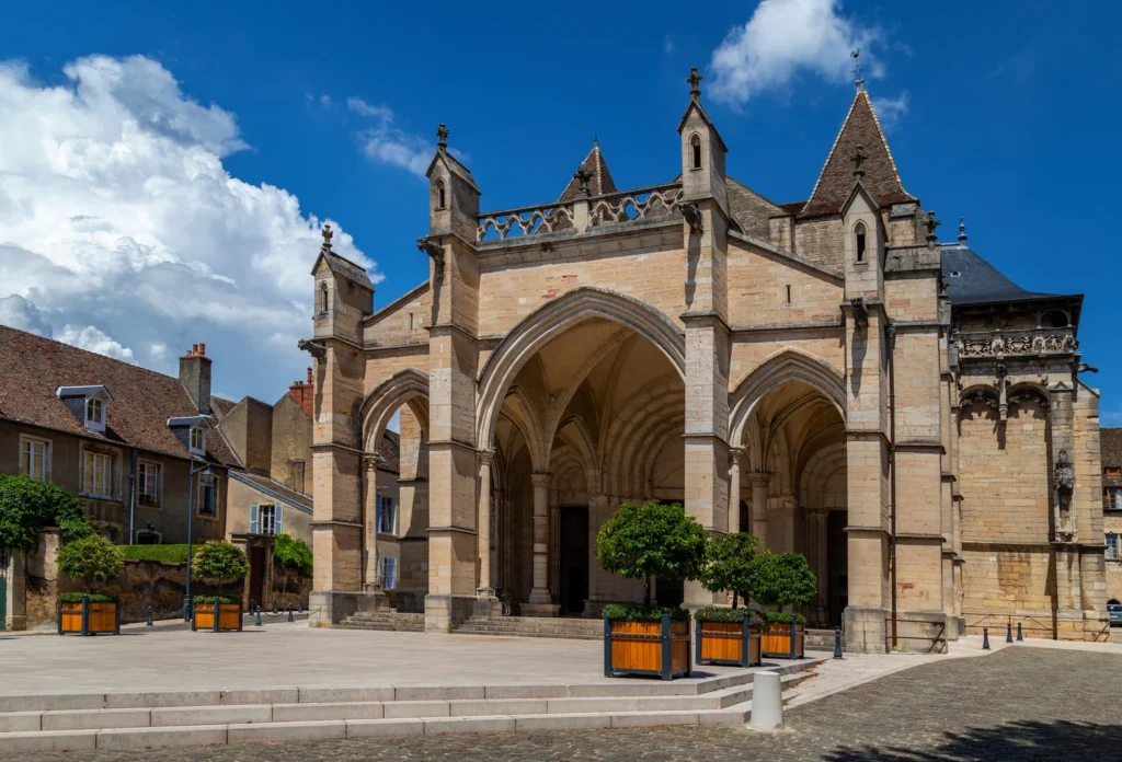 Beaune, Burgundy, providing town context for the Hôtel-Dieu visit. The museum is not verified as shown.