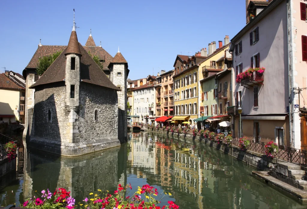 The Palais de l’Île in Annecy.