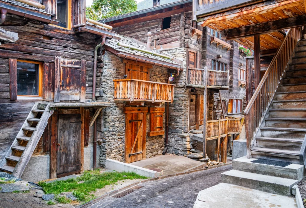 Hinterdorfstrasse in Zermatt.