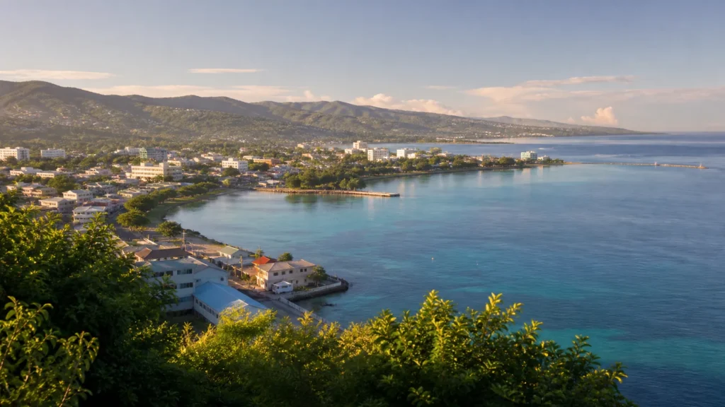 AI-generated editorial visualization of Use Montego Bay for access and range.