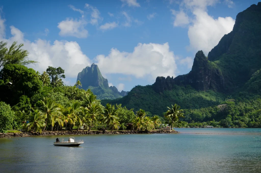 Cook's Bay landscape on Moorea