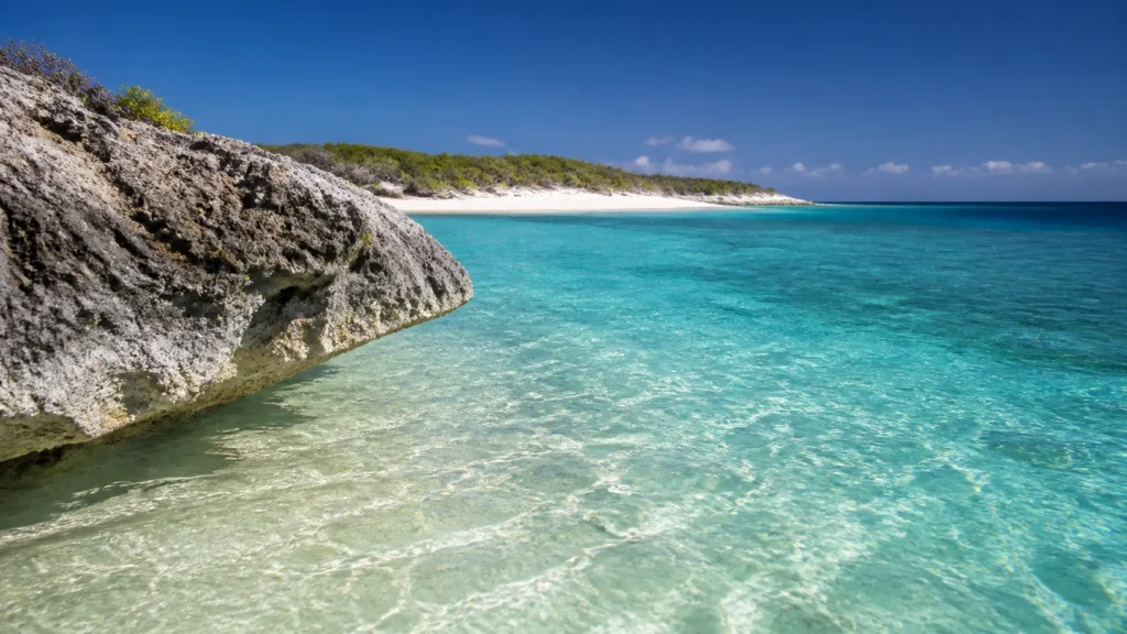 AI-generated editorial visualization of Navigate the Exuma Cays Land and Sea Park without taking.
