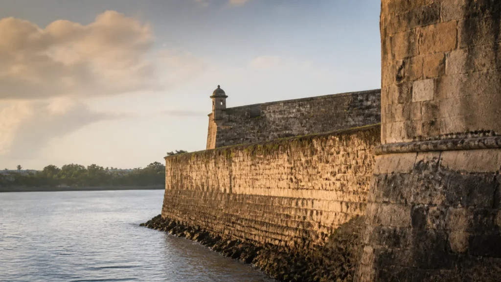 AI-generated editorial visualization of Read the Colonial City with a Dominican historian.