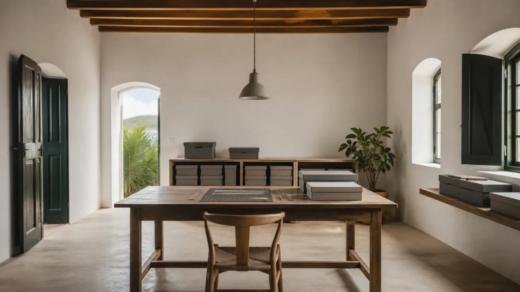 AI-generated editorial visualization of Let NAAM frame the island's living heritage.
