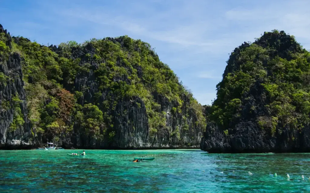 Seascape near Palawan island, Philippines