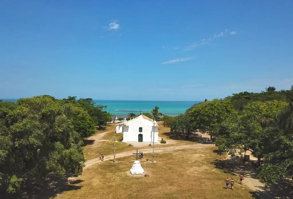 The Quadrado in Trancoso, Bahia.