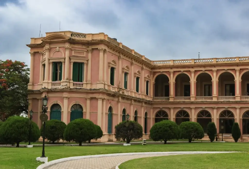 Palacio de los López in Asunción, Paraguay.