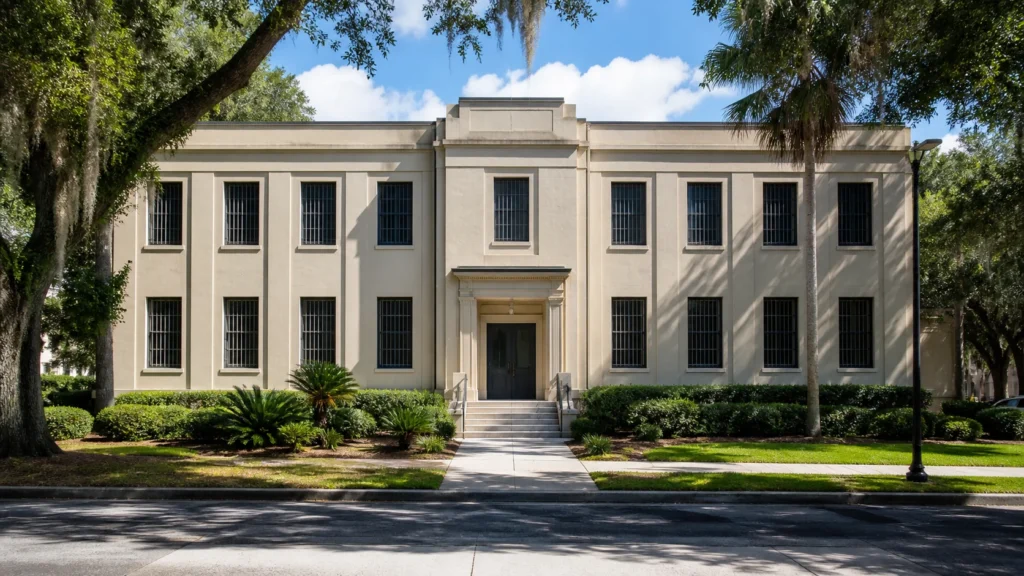 Amelia Island Museum of History exterior or documented public exhibition context