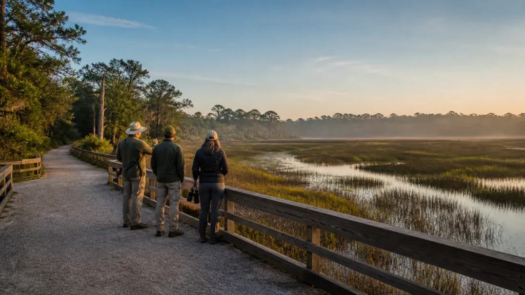 Egans Creek Greenway Fernandina Beach salt marsh