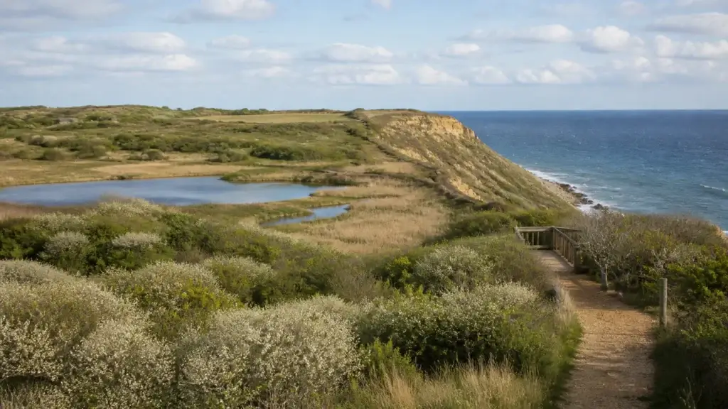 Montauk dunes, Shadmoor, Hither Hills, Napeague or South Fork wetland with exact metadata