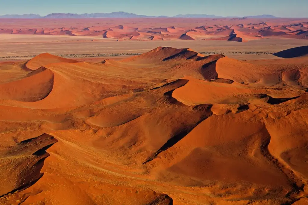 Namibian desert and conservation route