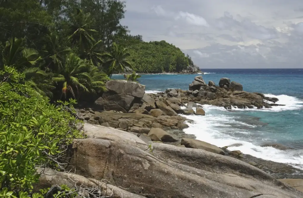 Mahé landscape or coast