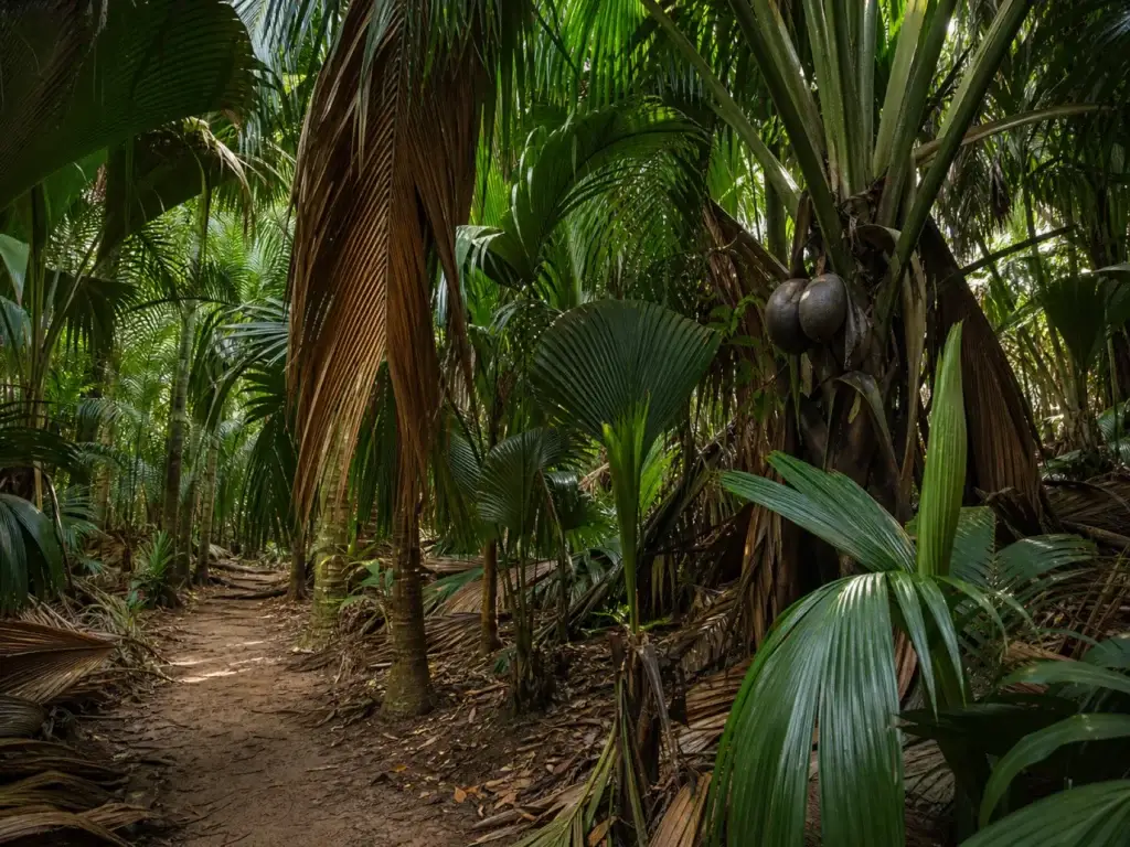 Vallée de Mai coco de mer forest