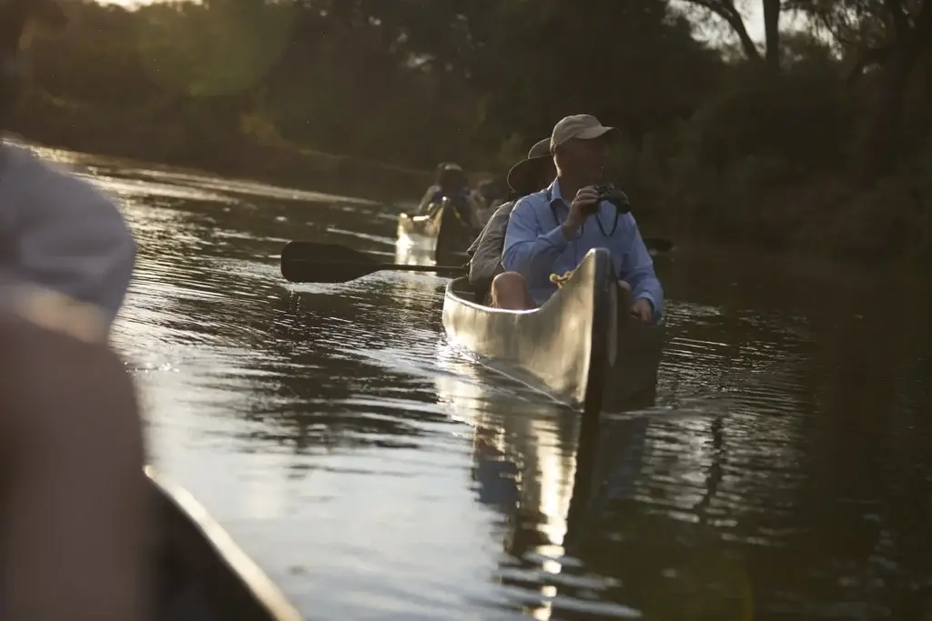 Lower Zambezi guided canoe or boat