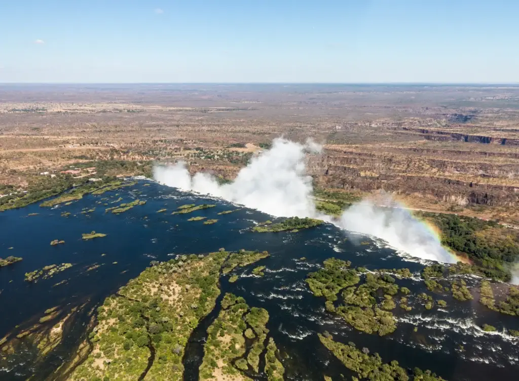 Victoria Falls from Zambia