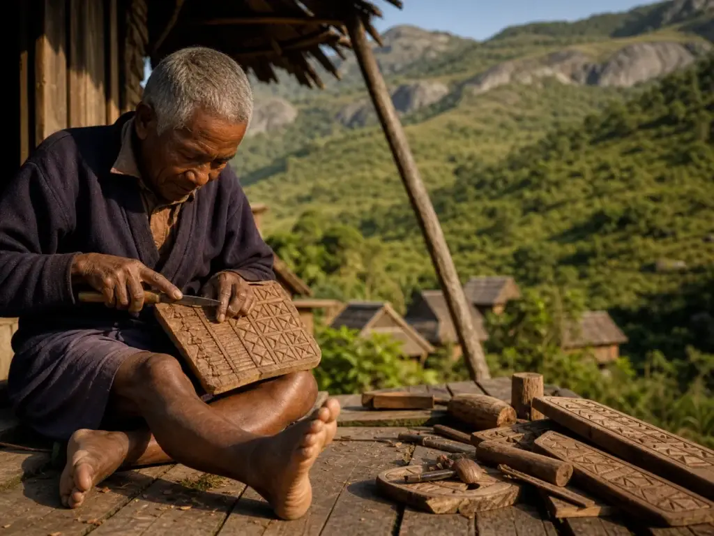 Zafimaniry woodcraft knowledge