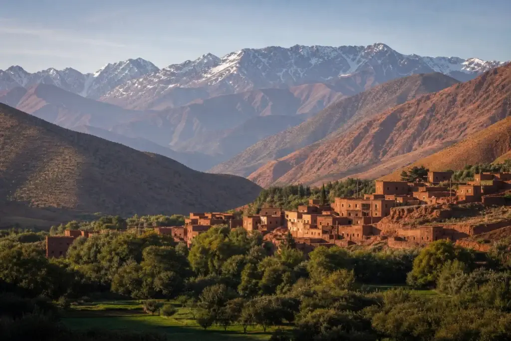 Morocco Fez Atlas Sahara and Atlantic route