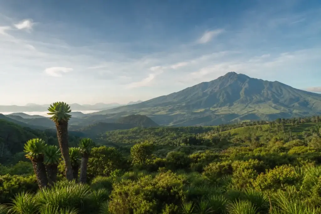 Rwanda highland and conservation route
