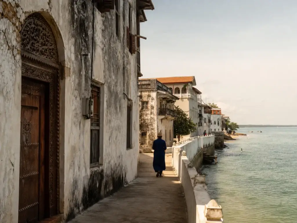 Stone Town Zanzibar urban fabric