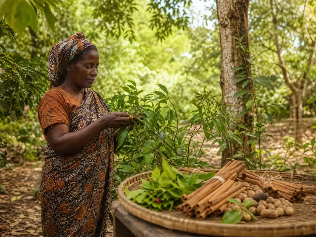 Zanzibar spice agriculture