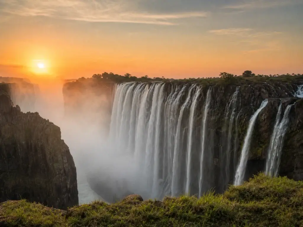 Victoria Falls from Zimbabwe