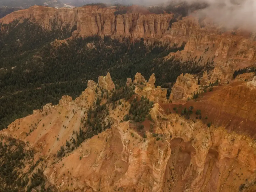 Bryce hoodoos and Escalante plateau route
