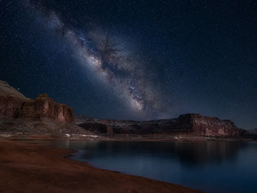 Lake Powell night sky