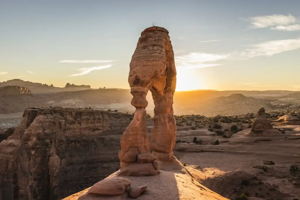 Arches National Park sandstone landscape